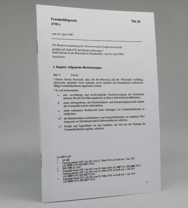 Fernmeldegesetz, FMG – Bild 2