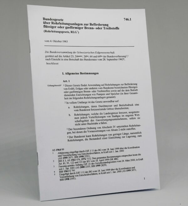 BG Rohrleitungsanlagen, RLG – Bild 2